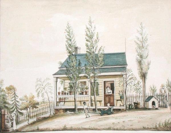 Domek autorstwa Anne Marguerite Hyde de Neuville