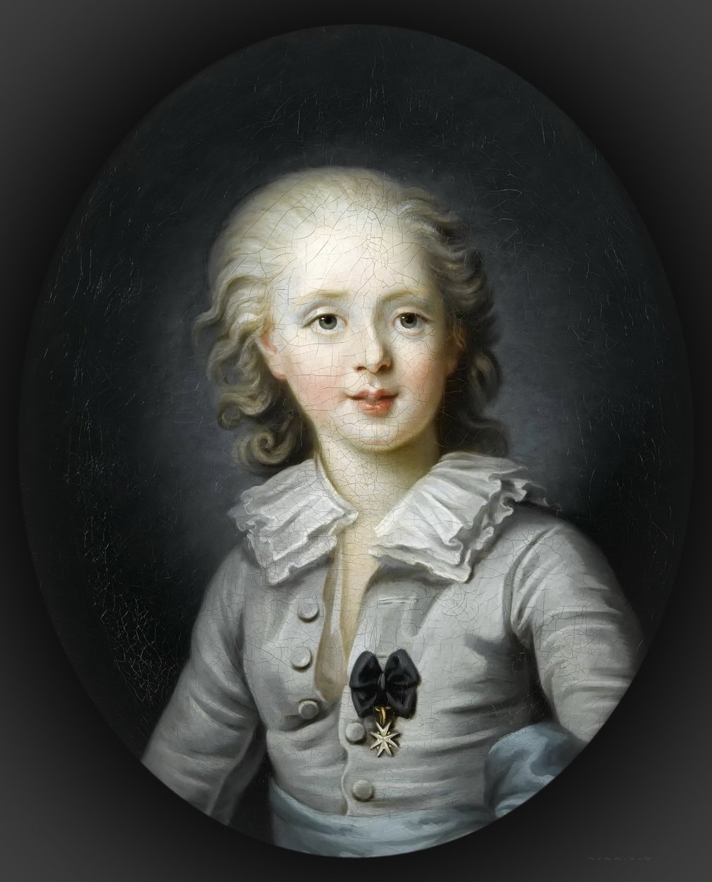Louis Antoine z Francji, książę Angouleme 1775-1844 autorstwa Anne Rosalie Filleul