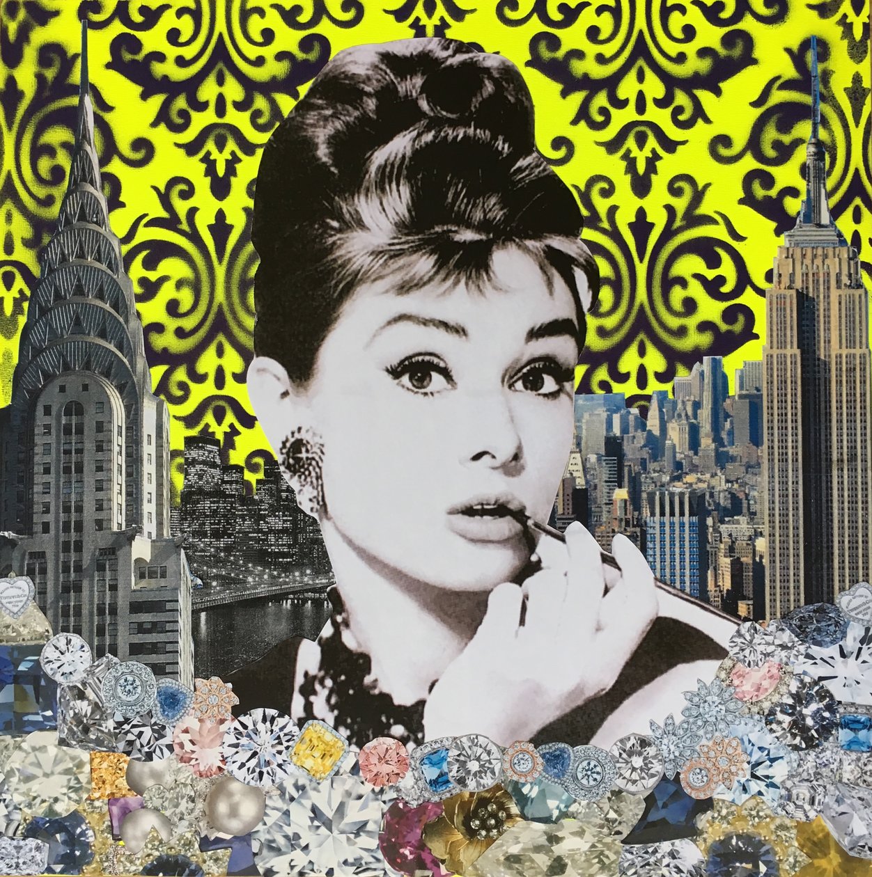 Audrey żółty, 2015 autorstwa Anne Storno