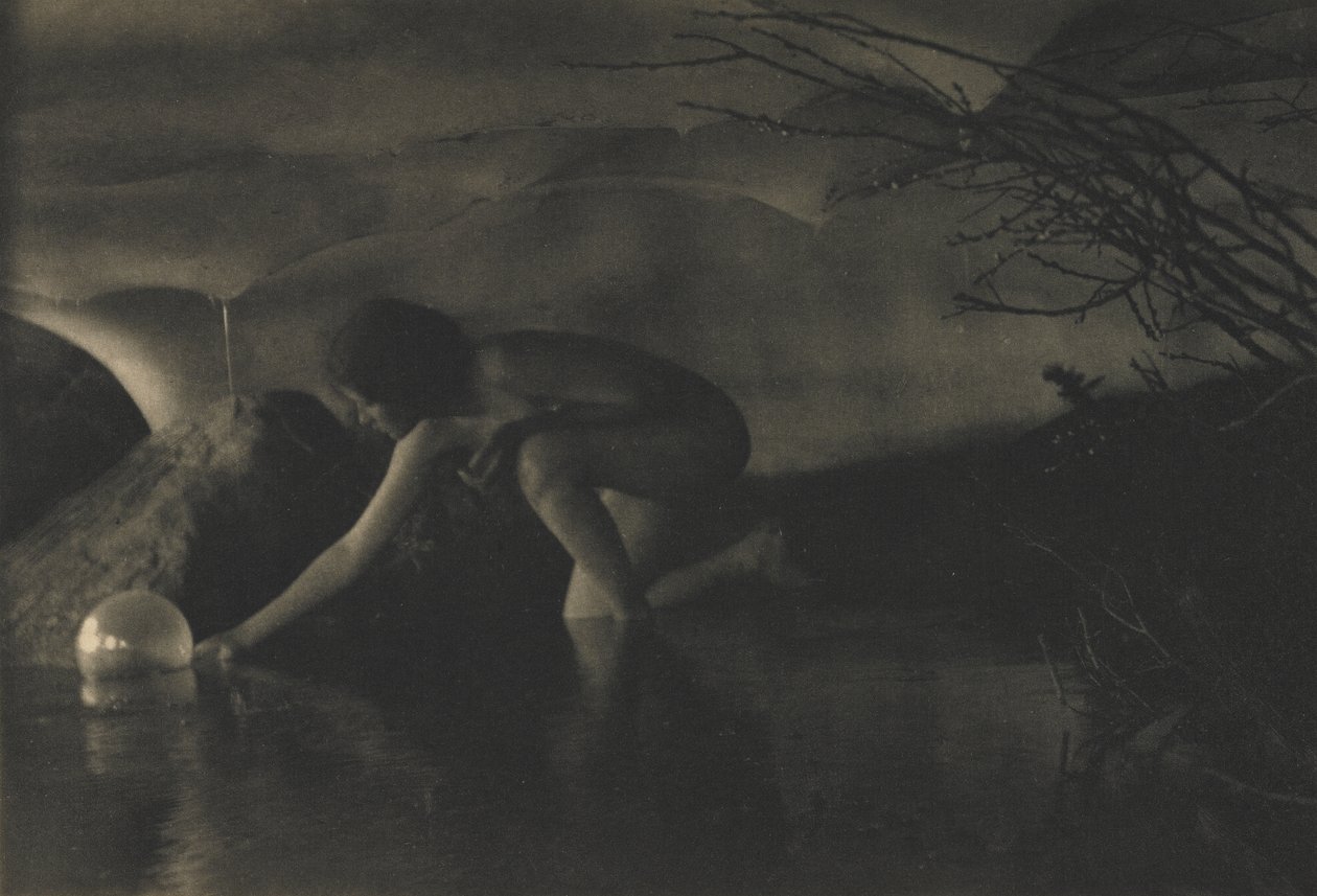 Bańka (fotograwiura) autorstwa Anne W. Brigman