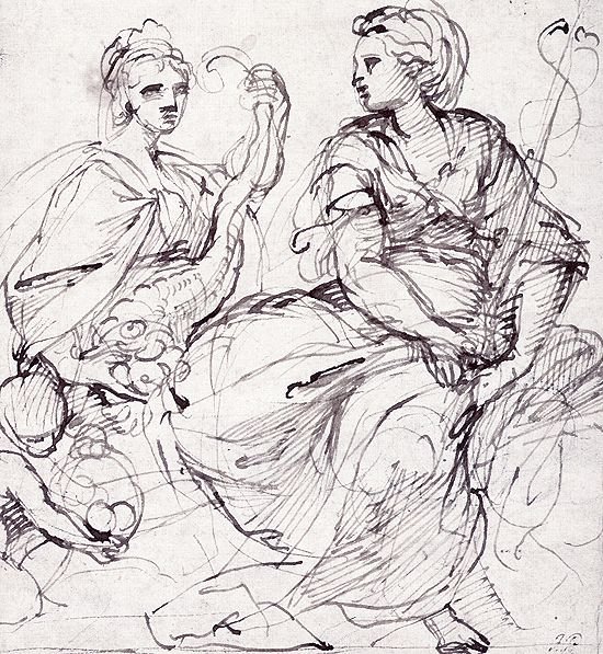 Obfitość i szczęście autorstwa Annibale Carracci