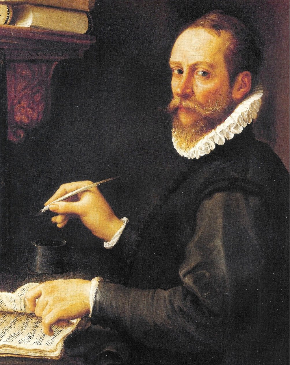 Portret muzyka, przypuszczalny portret Claudio Merulo autorstwa Annibale Carracci