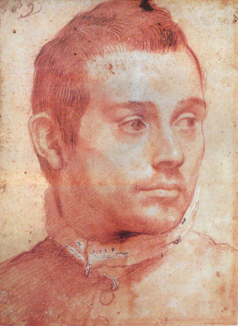 portret mężczyzny autorstwa Annibale Carracci