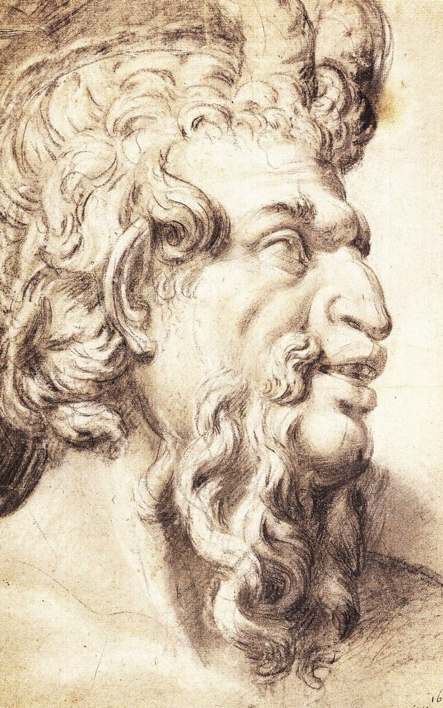 Satyr autorstwa Annibale Carracci