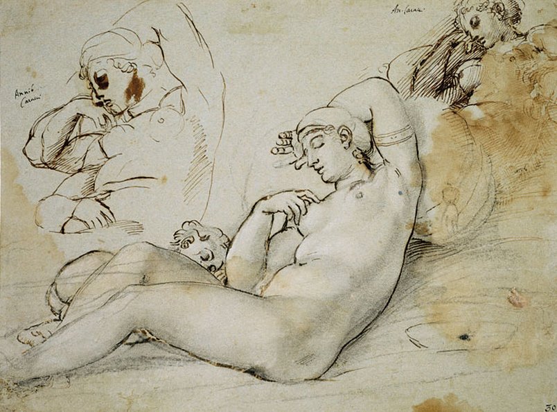 Śpiąca Wenus autorstwa Annibale Carracci