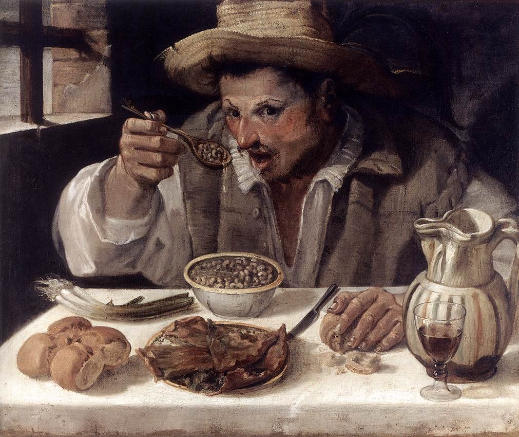 Fasolkojad autorstwa Annibale Carracci