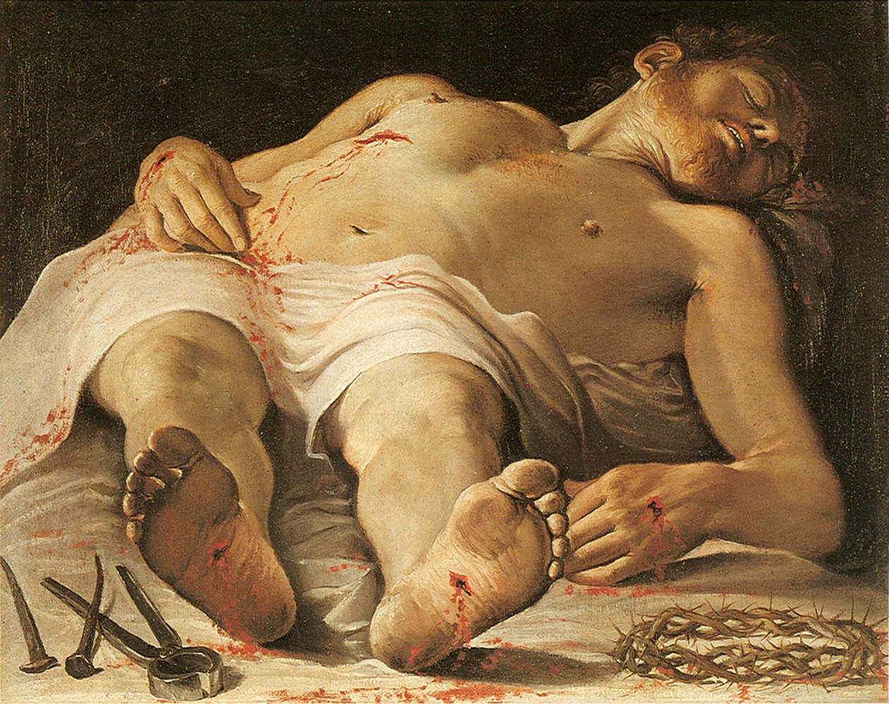Martwy Chrystus autorstwa Annibale Carracci