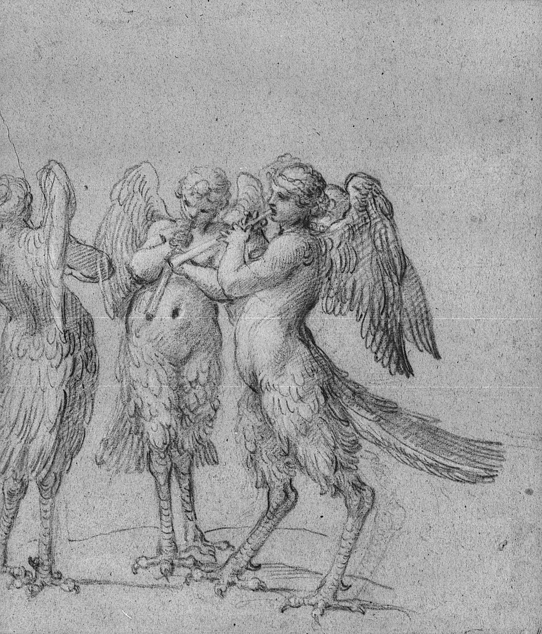 Odyseusz i Syreny autorstwa Annibale Carracci