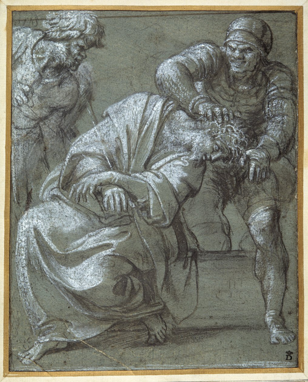 Chrystus ukoronowany cierniem autorstwa Annibale Carracci