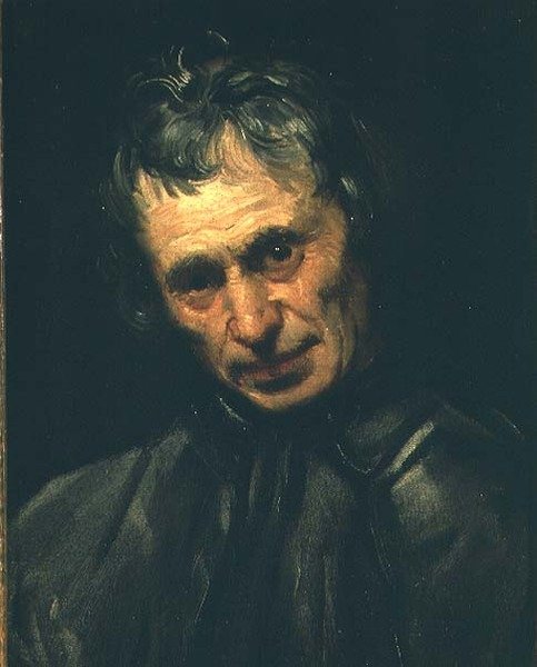 Głowa starego człowieka autorstwa Annibale Carracci