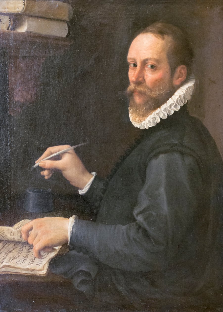 Portret muzyka autorstwa Annibale Carracci