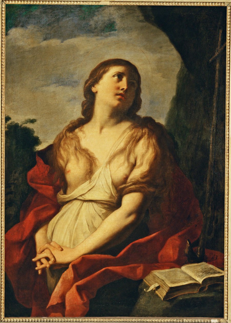 Święta Maria Magdalena ... autorstwa Annibale Carracci