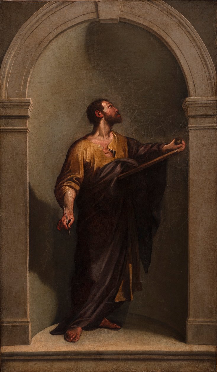Święty Mateusz Ewangelista autorstwa Annibale Carracci