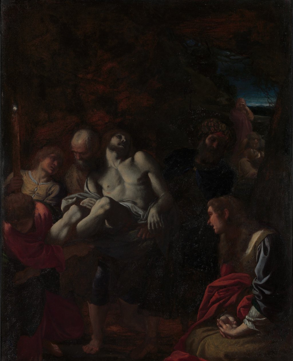 Pogrzeb Chrystusa, 1595. autorstwa Annibale Carracci