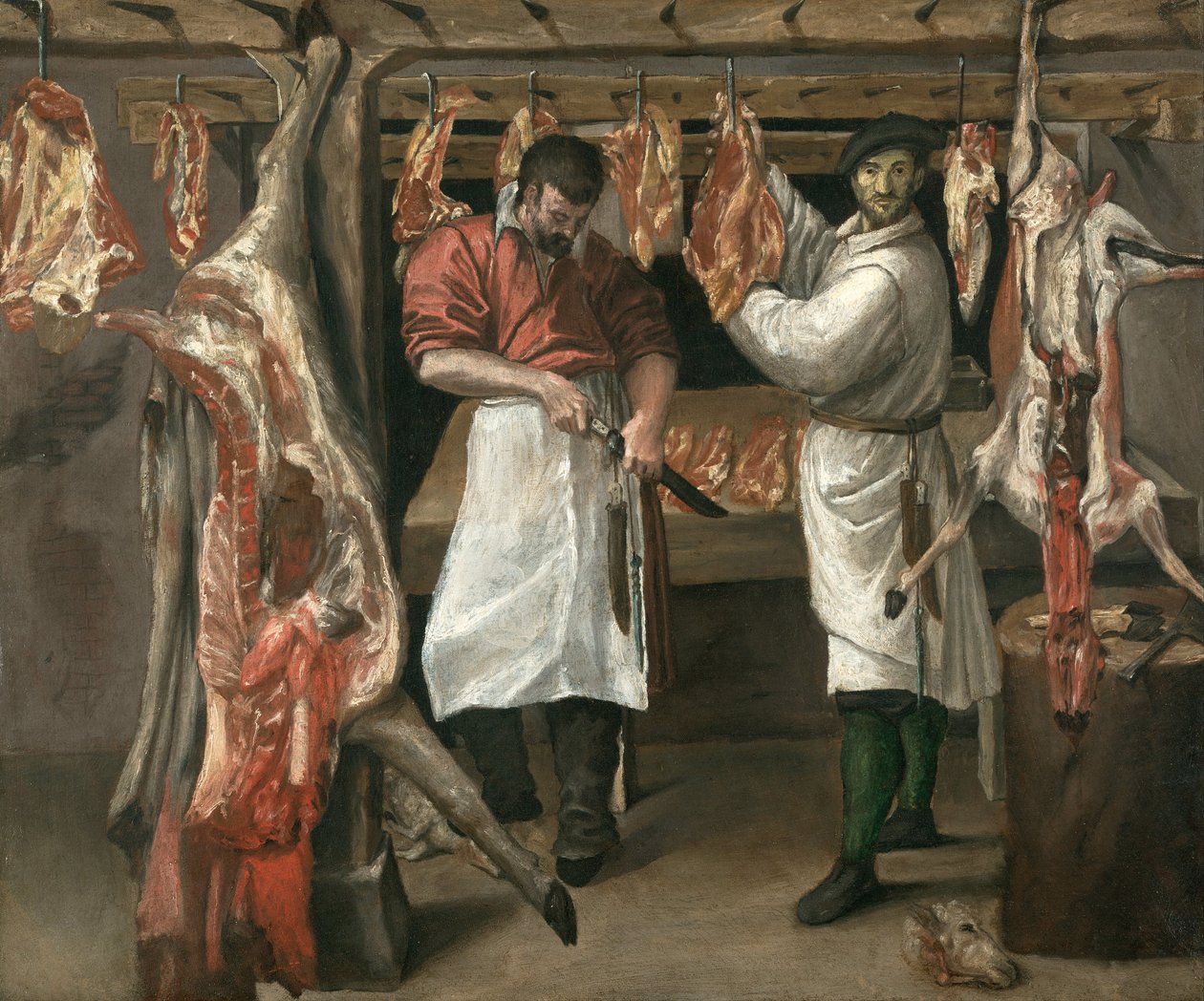 Sklep rzeźniczy autorstwa Annibale Carracci
