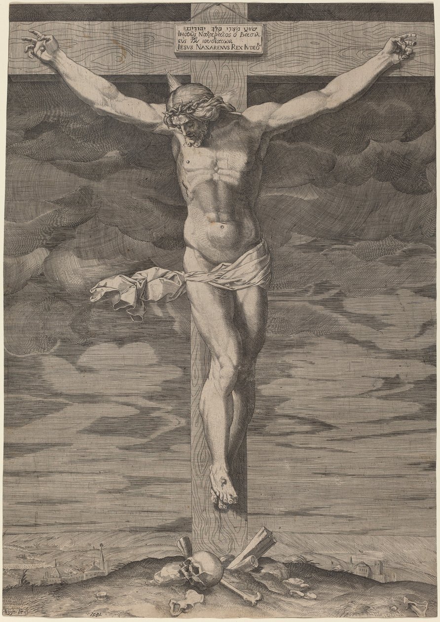 Ukrzyżowanie autorstwa Annibale Carracci