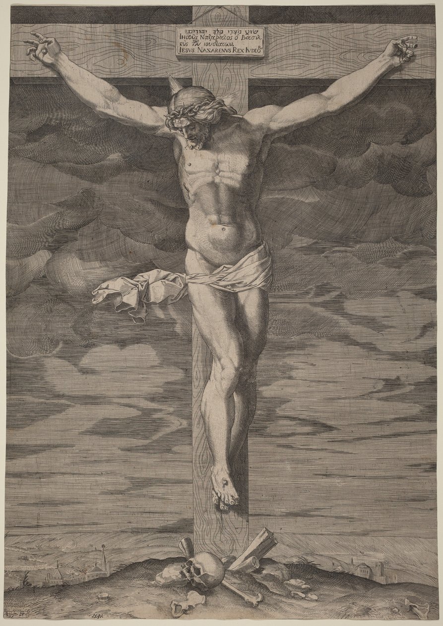 Ukrzyżowanie autorstwa Annibale Carracci