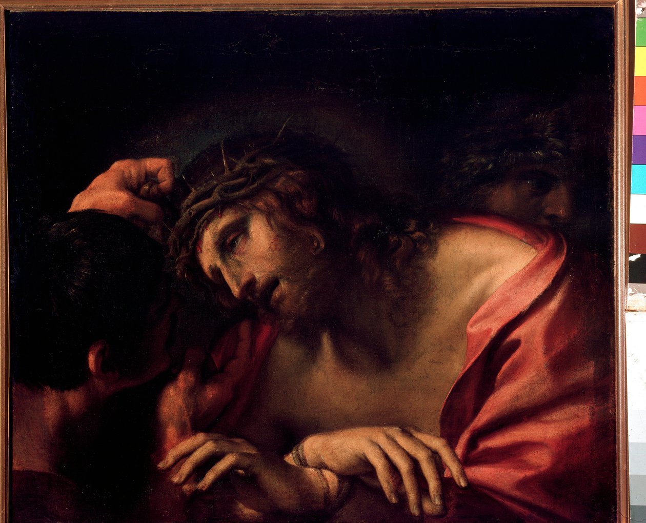 Szyderstwo z Chrystusa Malowidło autorstwa Annibale Carracciego (Annibal Carrache autorstwa Annibale Carracci