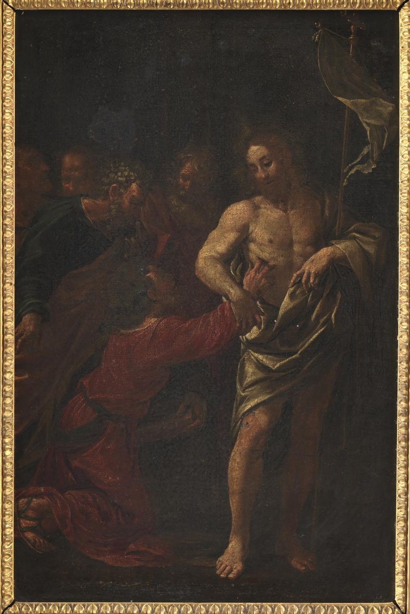 Niedowierzanie św. Tomasza autorstwa Annibale Carracci