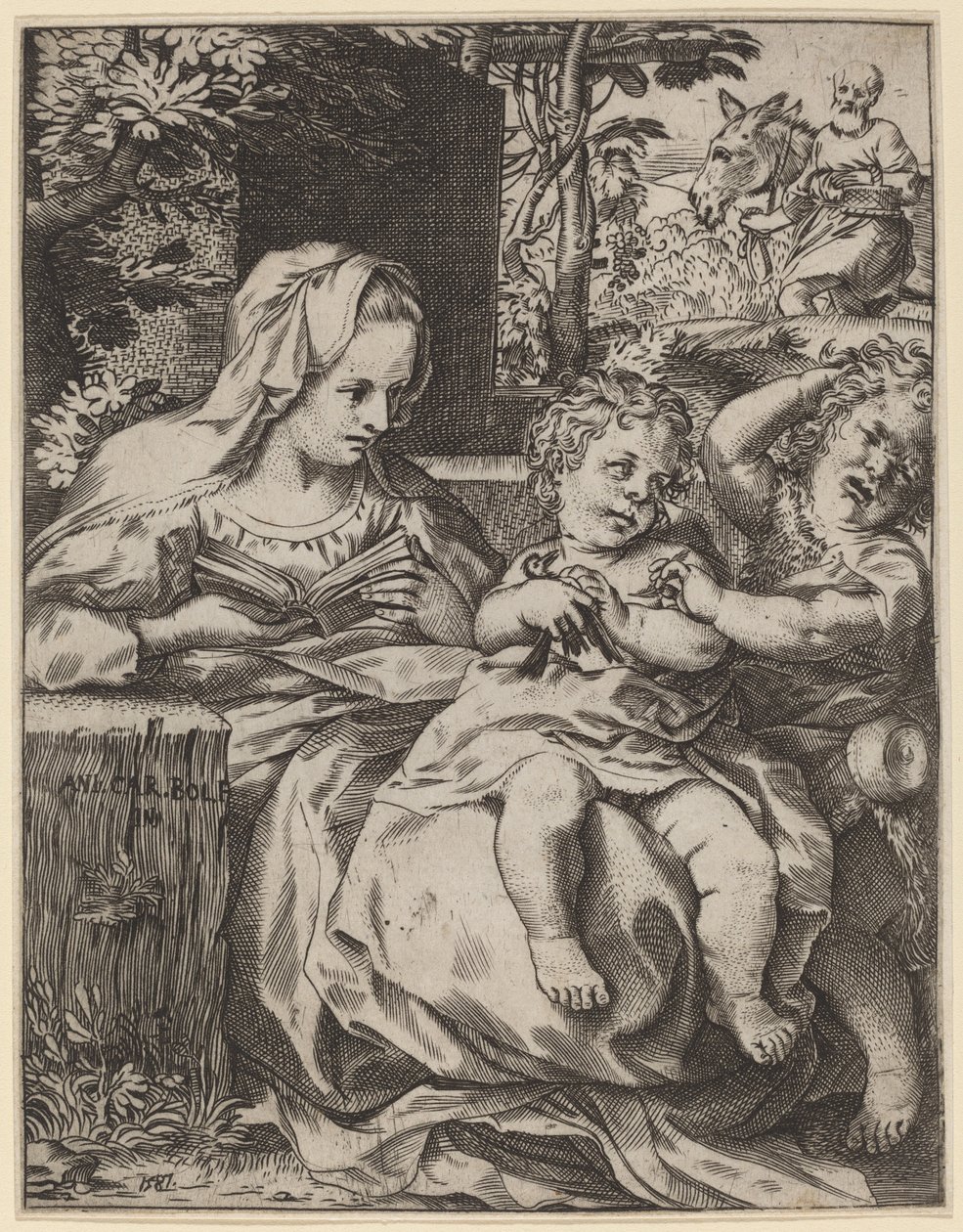 Madonna Jaskółki autorstwa Annibale Carracci