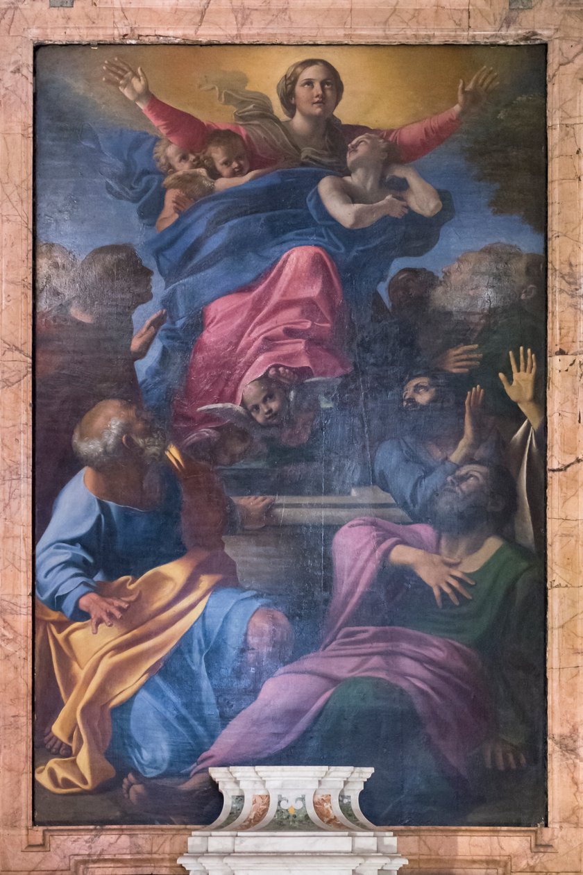Wniebowzięcie Dziewicy autorstwa Annibale Carracci