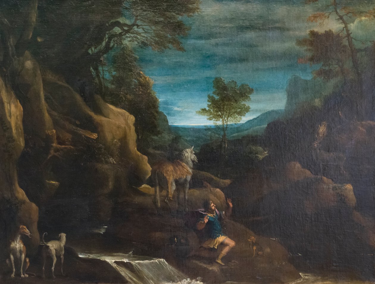 Wizja świętego Eustachego autorstwa Annibale Carracci