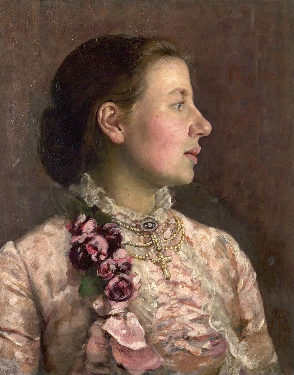 Pani Florence H. Musgrave autorstwa Annie Louisa Swynnerton
