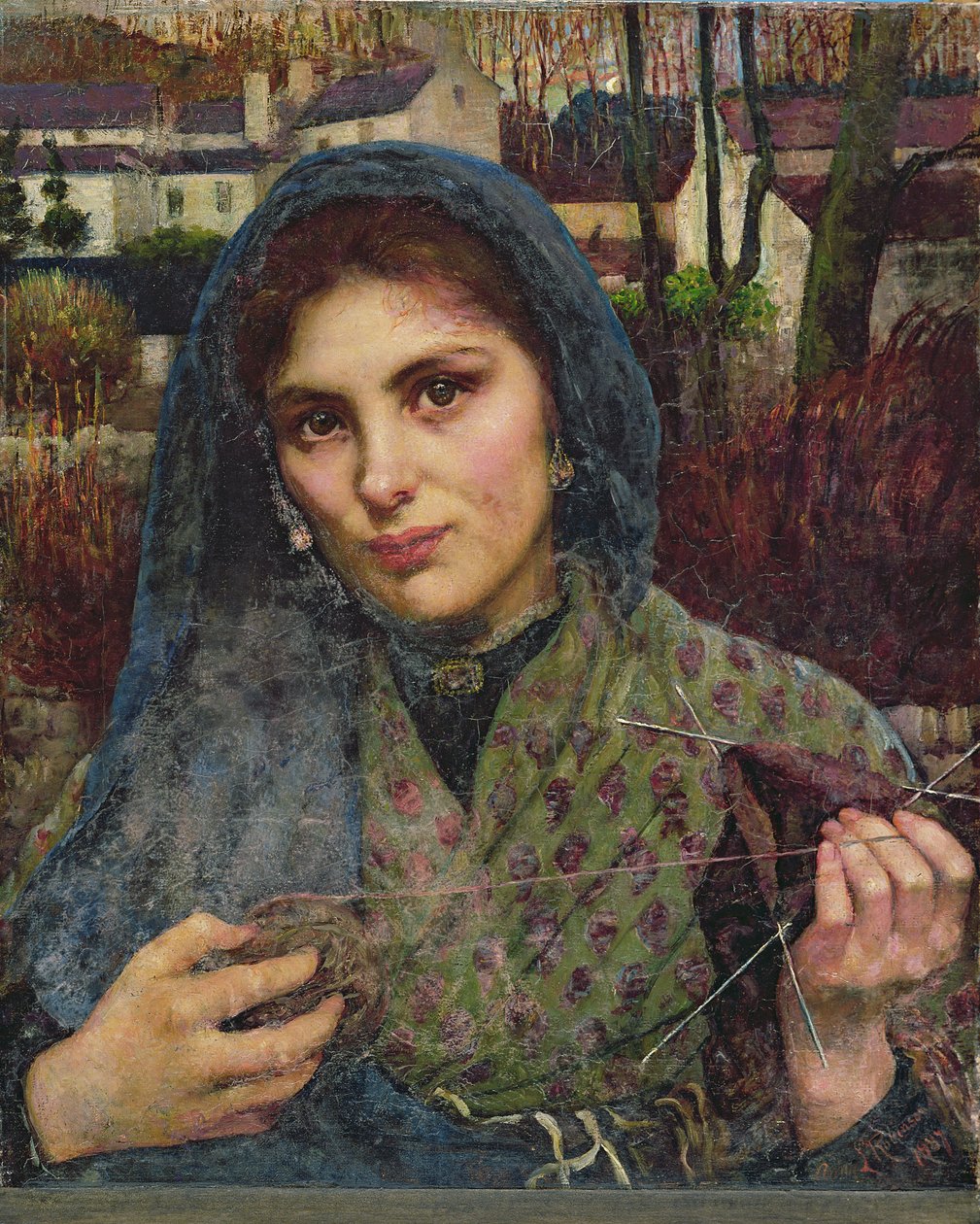 Marzyciel autorstwa Annie Louisa Swynnerton