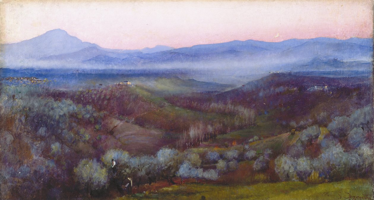 Zbieracze Oliw autorstwa Annie Louisa Swynnerton