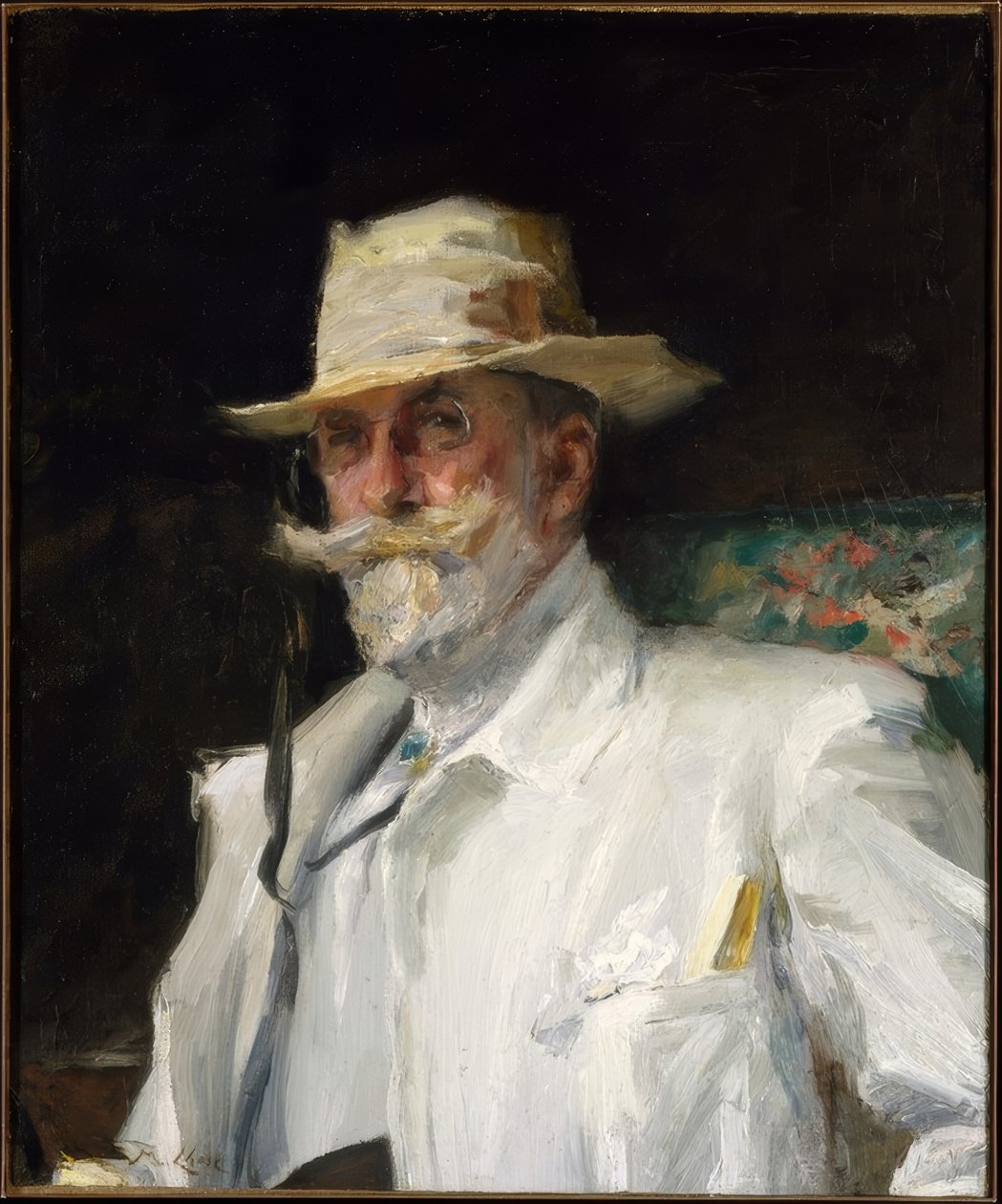 William Merritt Chase autorstwa Annie Traquair Lang