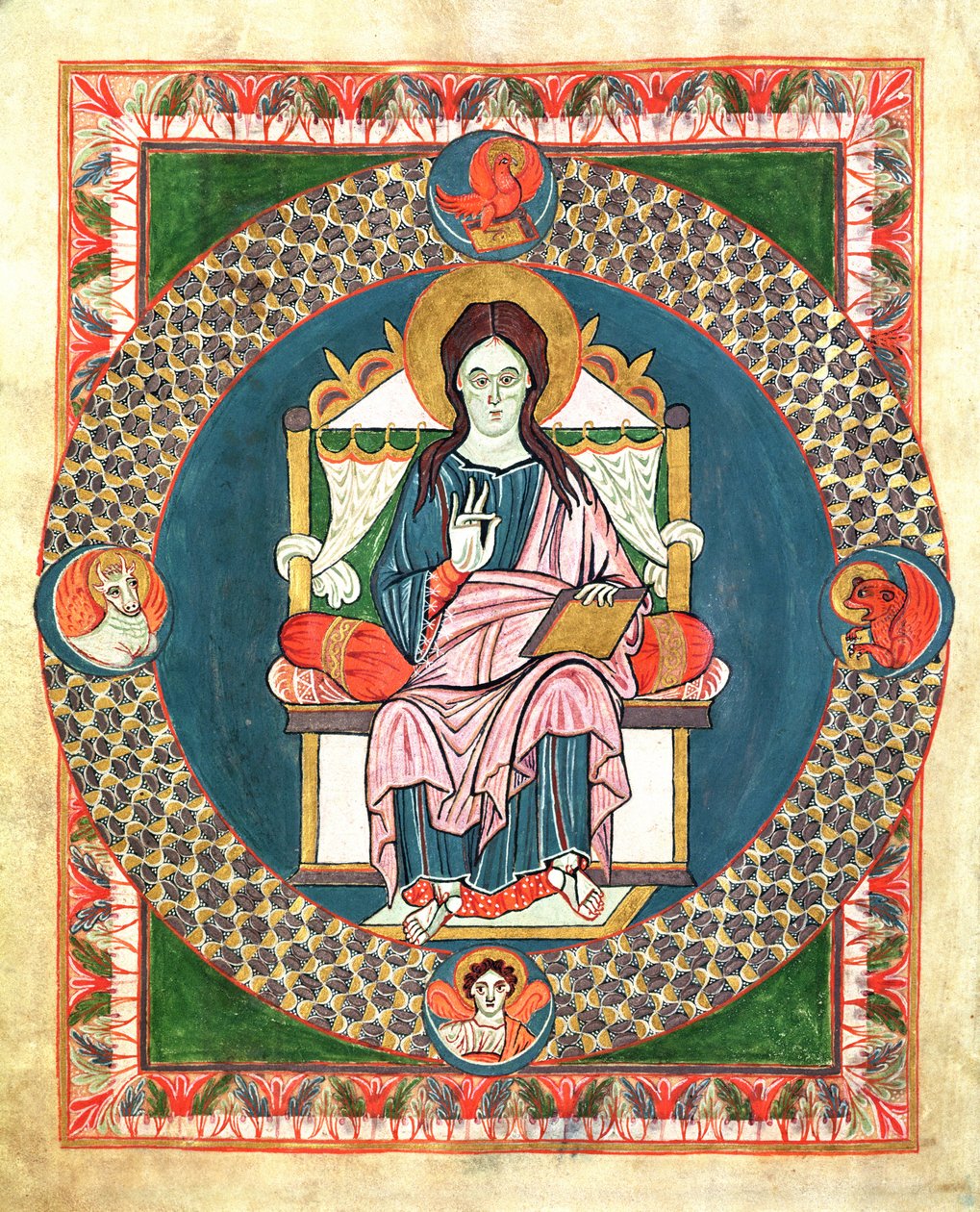 Dorsz. 1948 Chrystus w majestacie autorstwa Anno