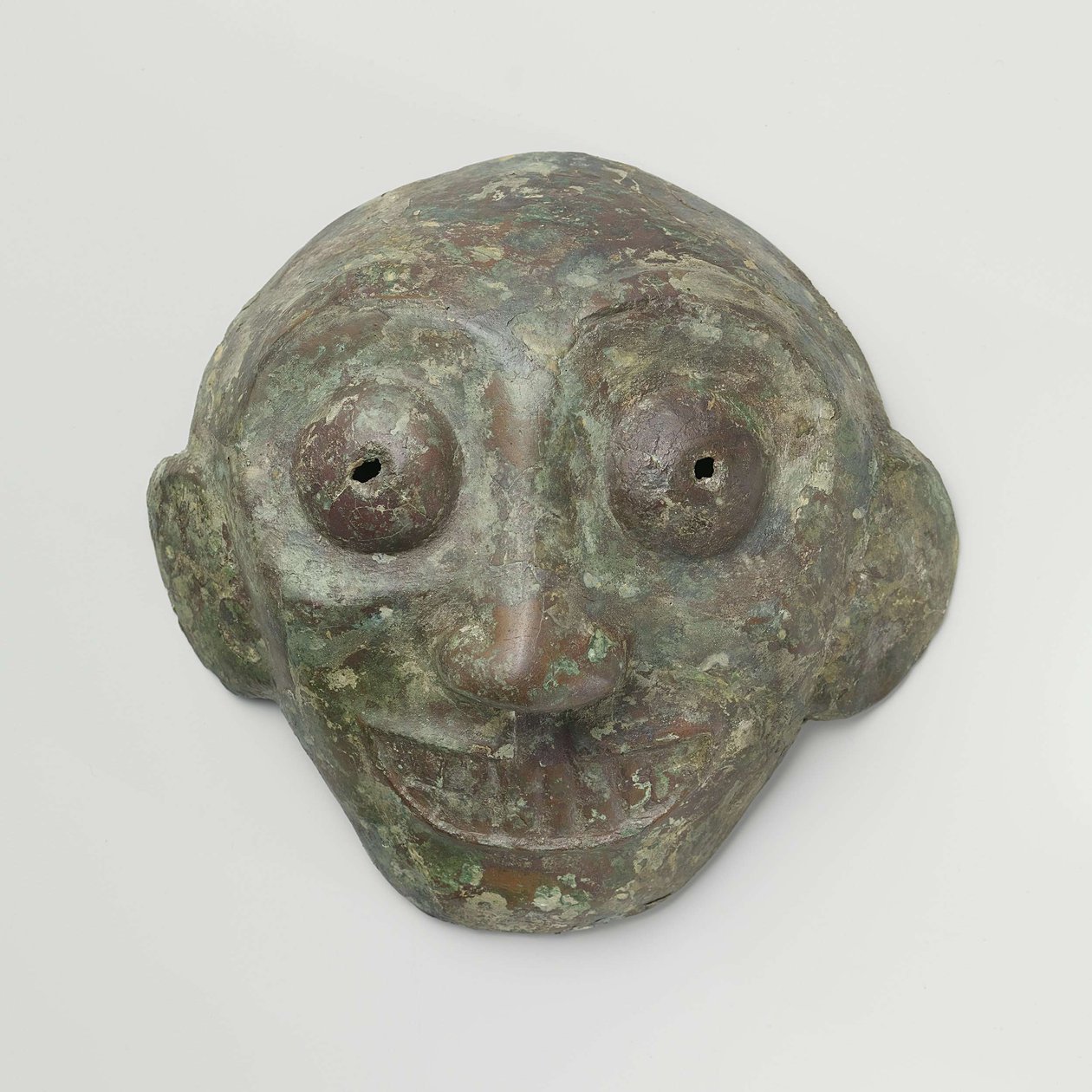 Chińska maska z brązu, ok. 1100-800 p.n.e. (brąz) autorstwa Unbekannt Unbekannt