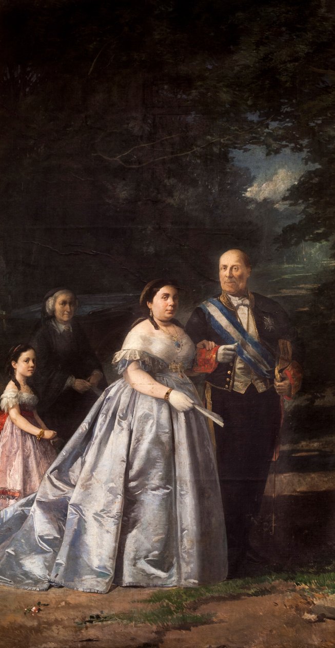 Królowa Elżbieta II odwiedza Quinta de San Antonio de Córdoba autorstwa Anonymous
