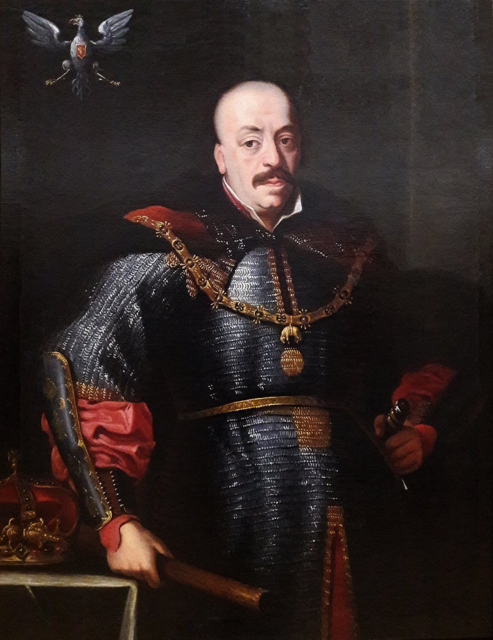 Portret króla Jana II Kazimierza w kolczudze autorstwa Anonymous