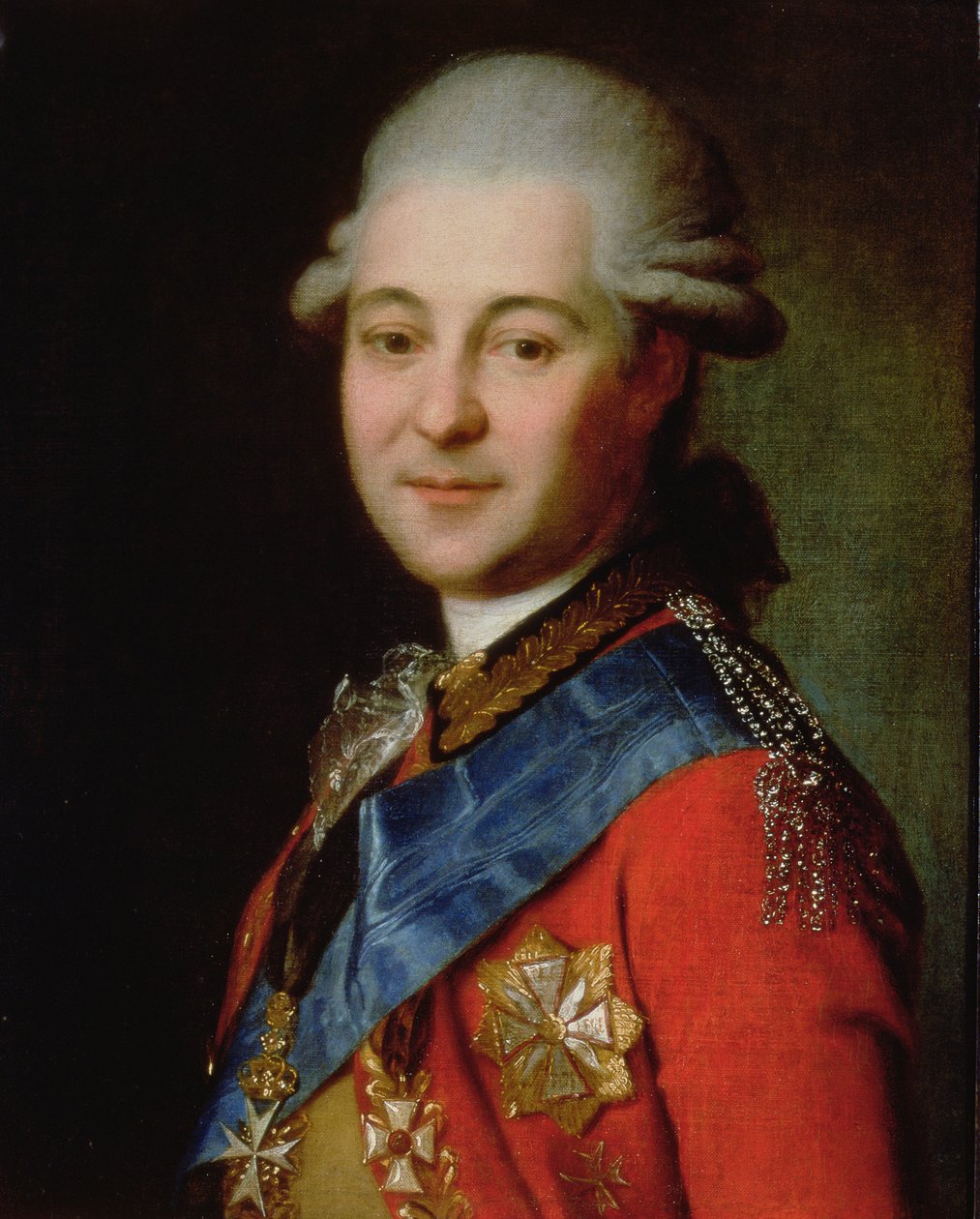 Portret Semeona Gavrilovicha Zoricia, koniec XVIII wieku autorstwa Unbekannt Unbekannt