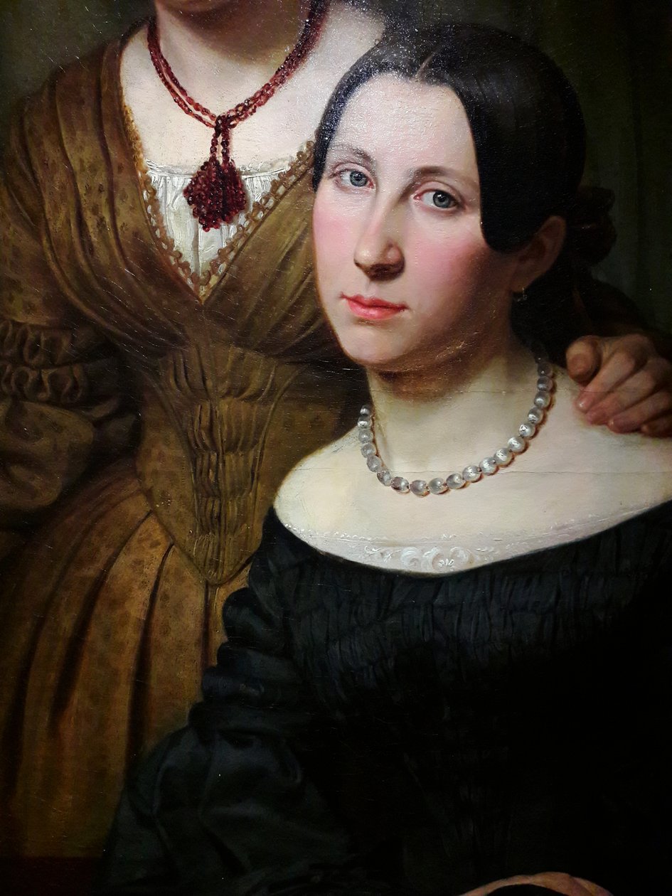 Portret dwóch kobiet autorstwa Anonymous