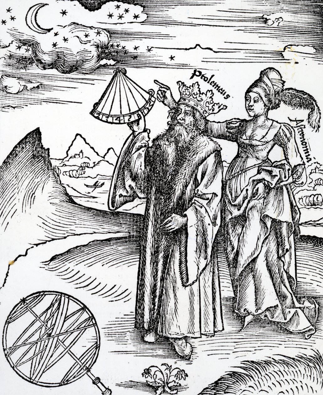 Ptolemeusz i Astronomia, 1512 autorstwa Unbekannt Unbekannt