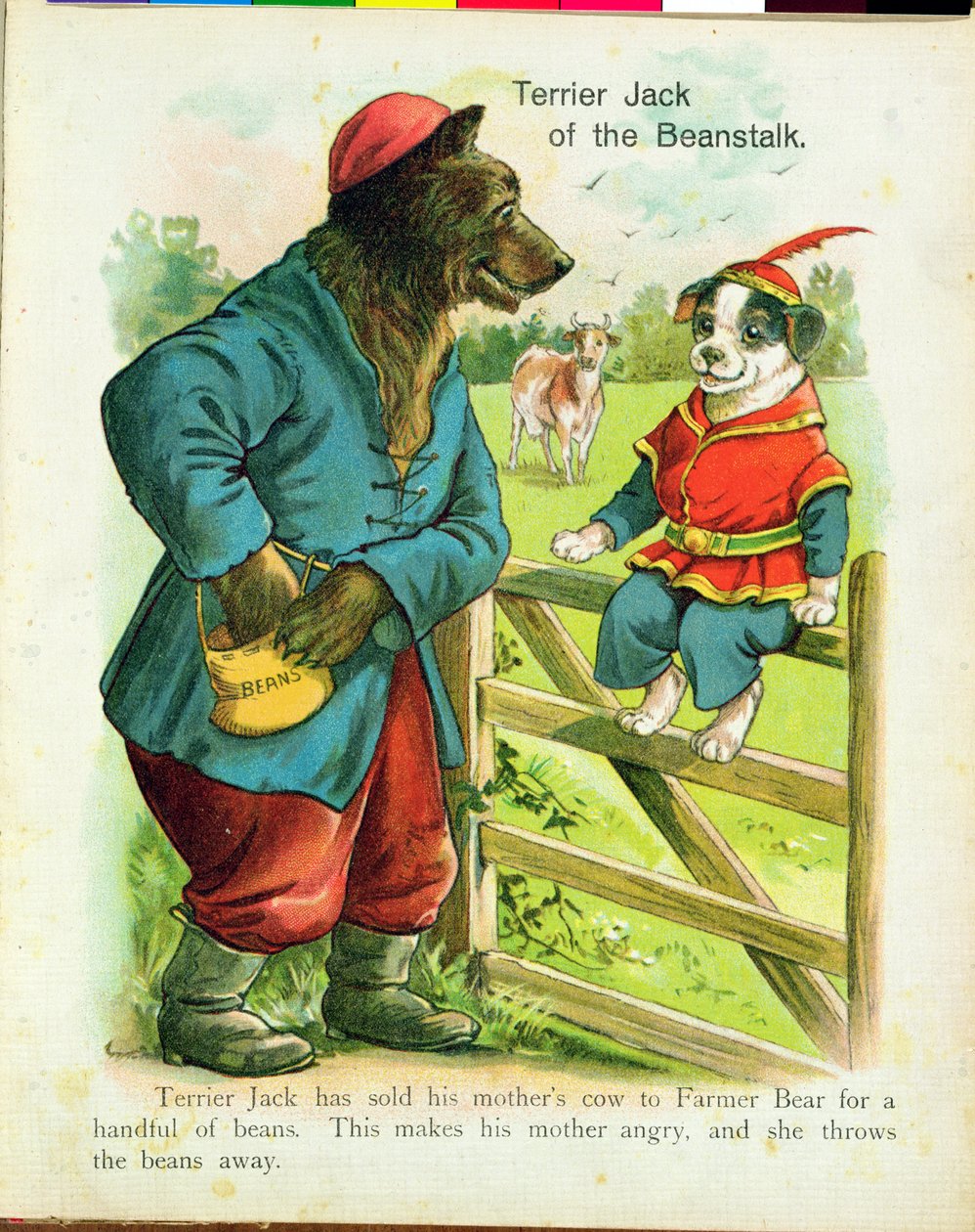Terrier Jack, z Jack and the Beanstalk (ilustracja) autorstwa Unbekannt Unbekannt