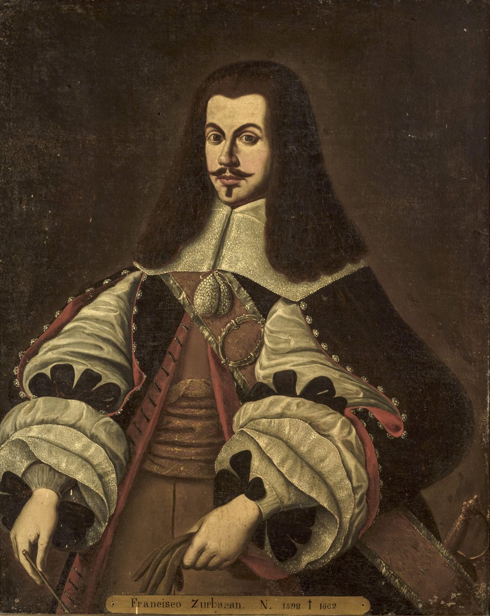 Portret Francisco de Zurbarán autorstwa Unknown