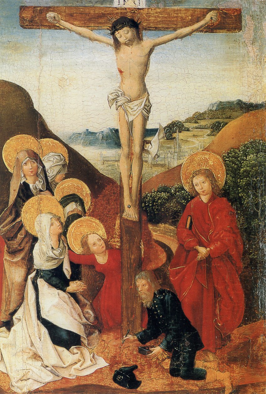 Weingartener Heilig-Blut-Tafel z 1489 r. autorstwa Unknown