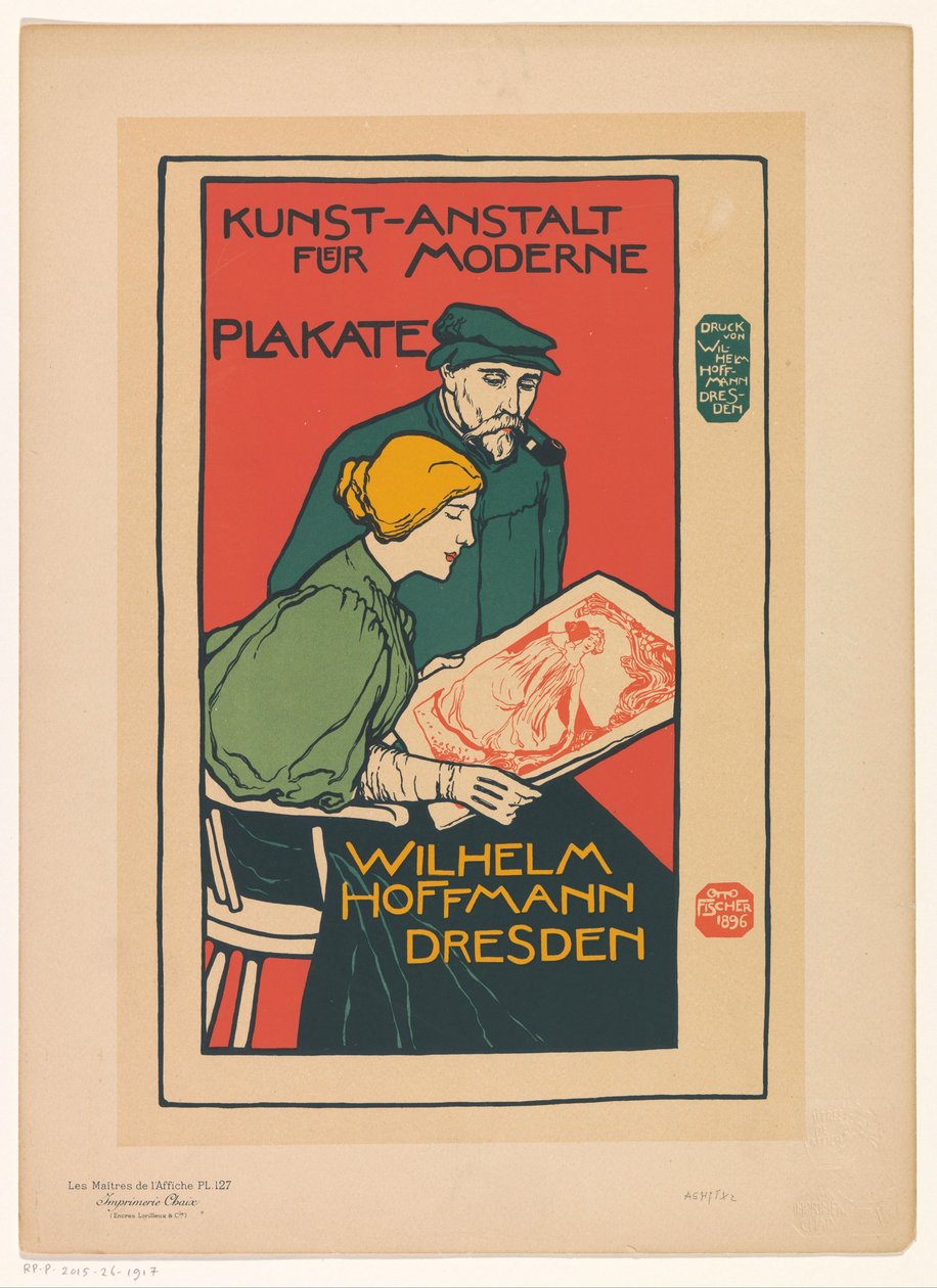 Reklama Kunst-Anstalt für Moderne Plakate Les Maîtres de l