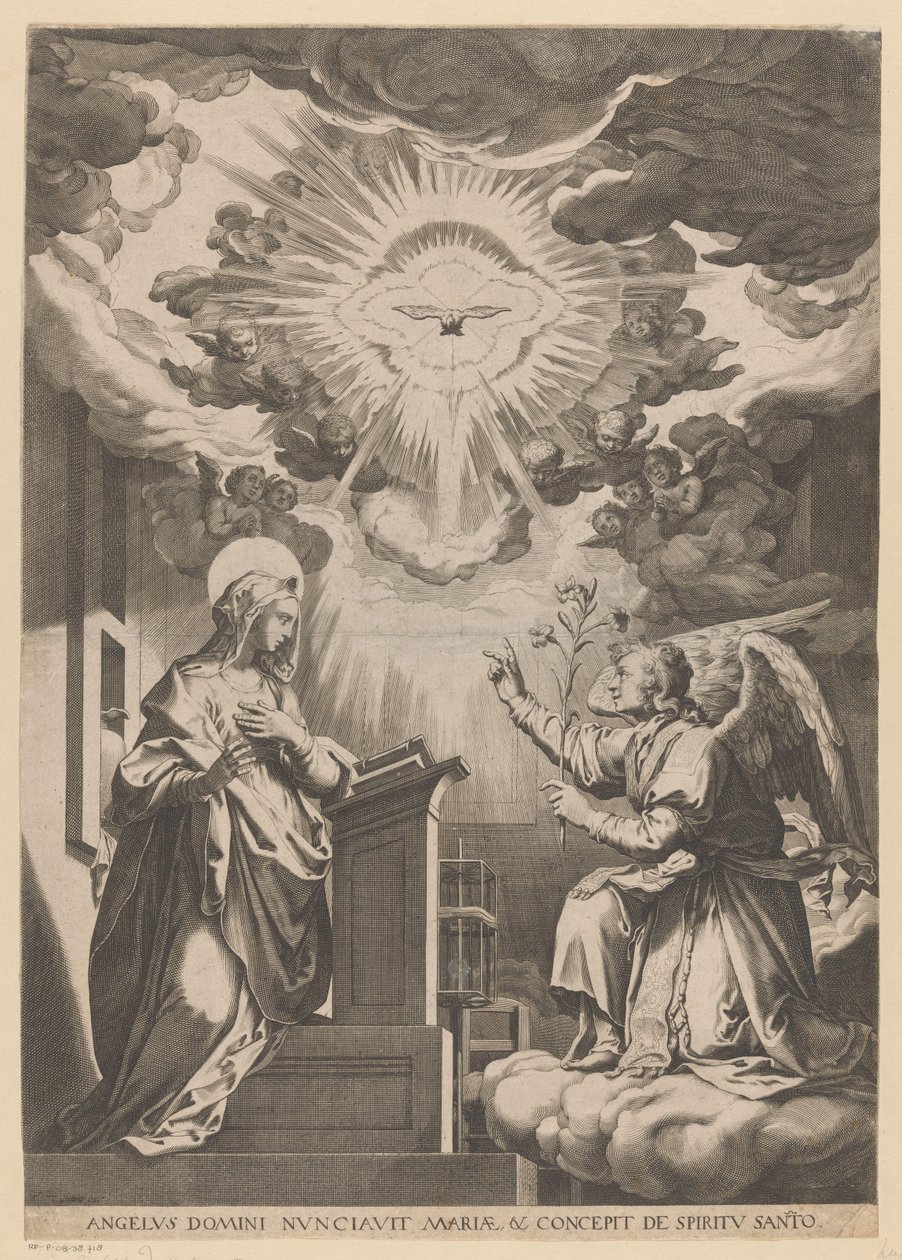 zwiastowanie autorstwa Anonymous