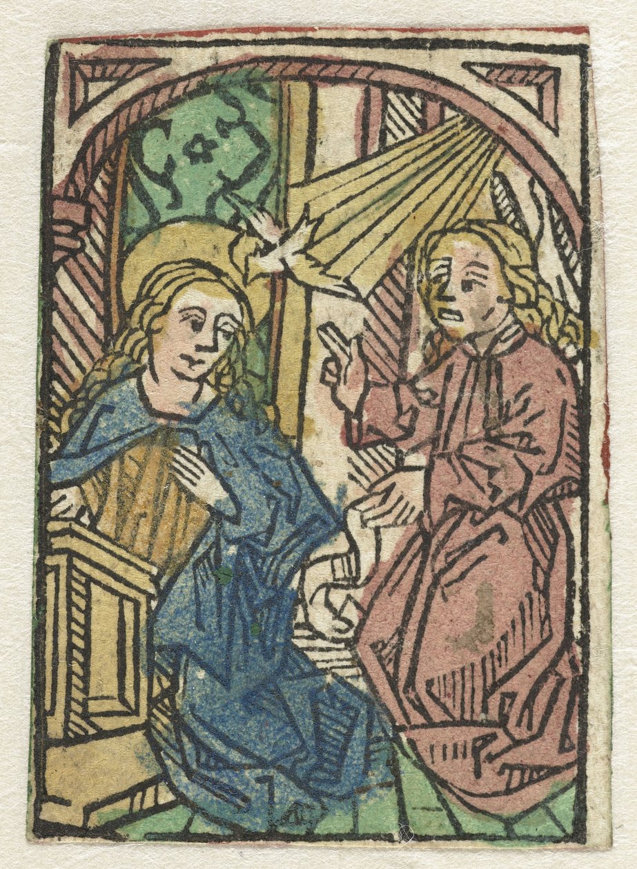 zwiastowanie autorstwa Anonymous