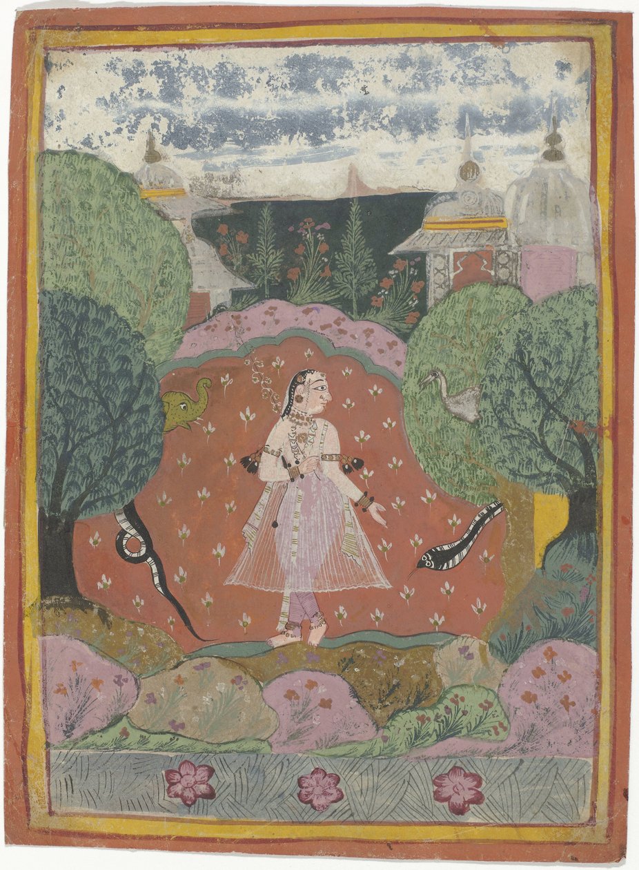 Ragini Asavari (?) autorstwa Anonymous