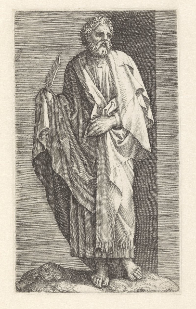 Bartłomiej Chrystus i dwunastu apostołów (tytuł serii) autorstwa Anonymous