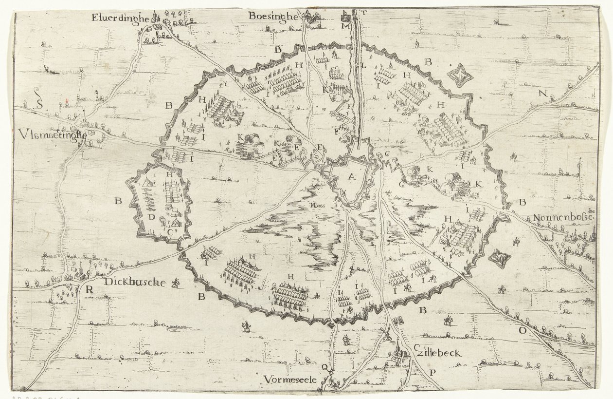 Oblężenie Ypres, 1649 Prawdziwe przedstawienie 