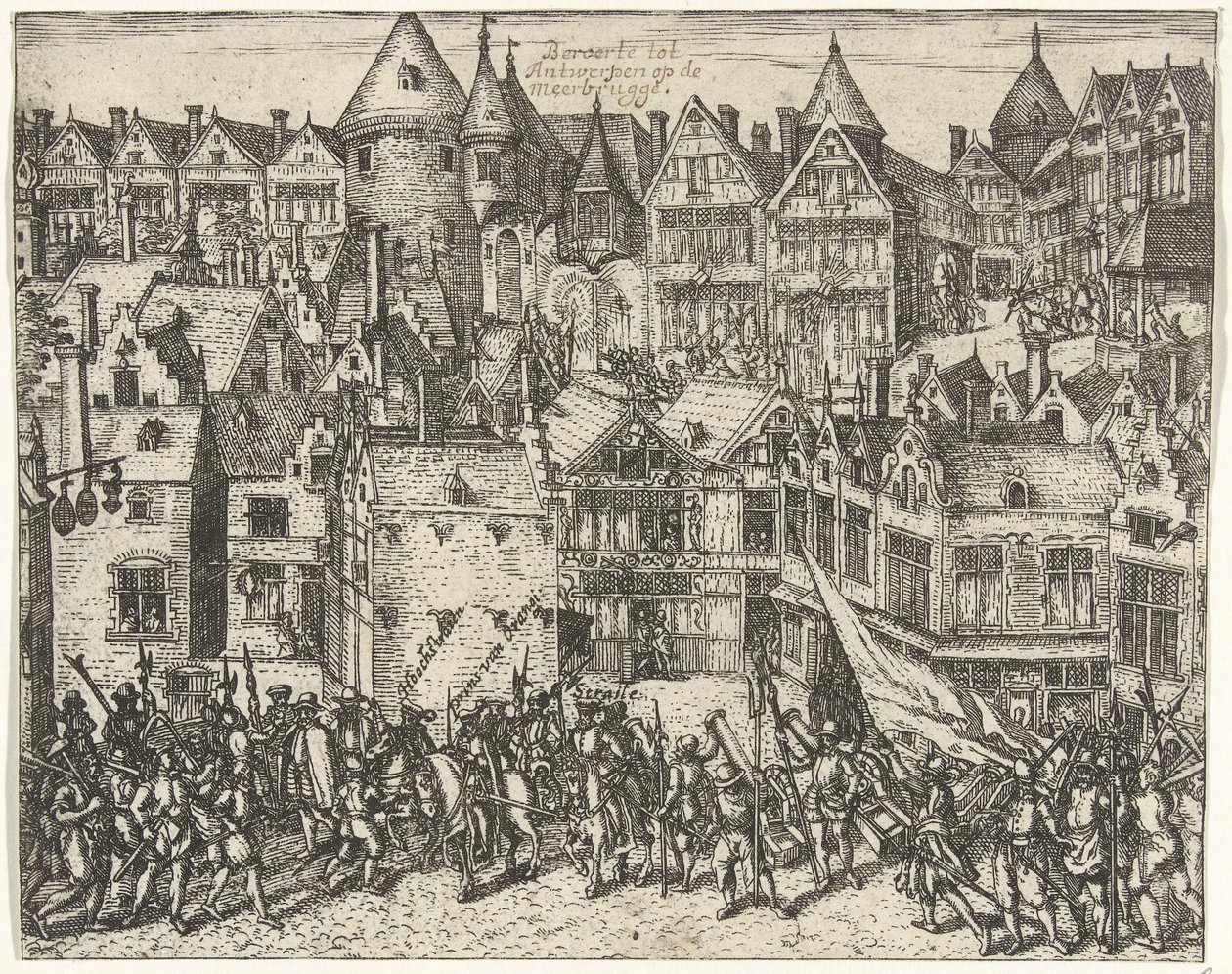Zamieszki kalwińskie w Antwerpii, 1567 autorstwa Anonymous