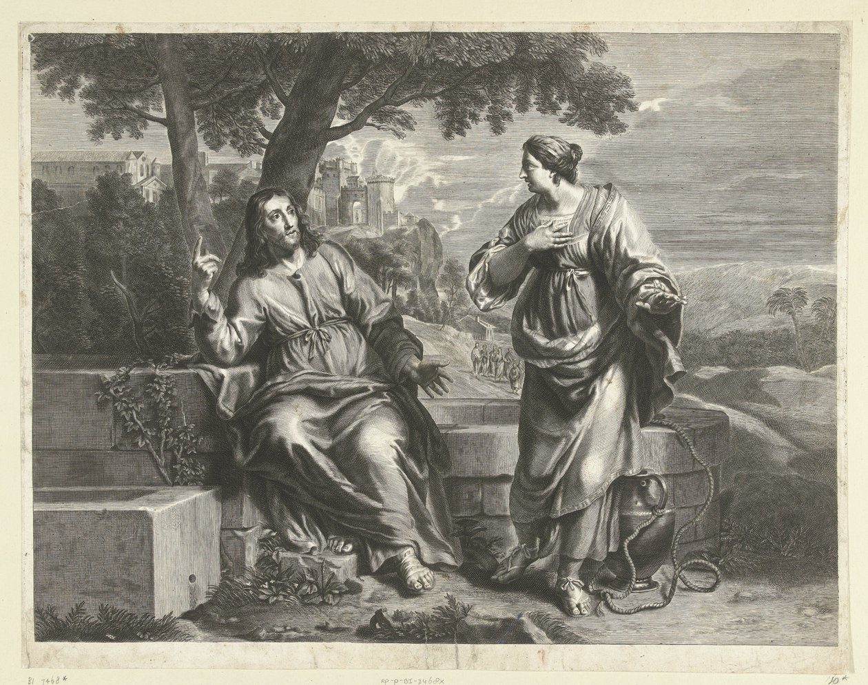 Chrystus i Samarytanka autorstwa Anonymous