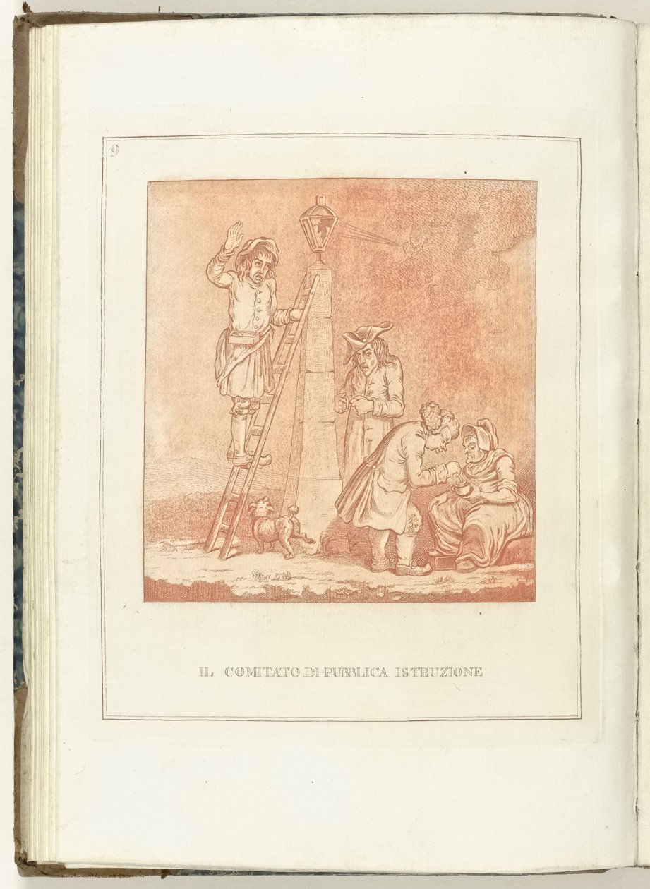 Comité van Voorlichting, 1795 Komitet ds. Edukacji (tytuł na obiekcie) Hollandia Regenerata (włoska kopie) (tytuł serii) Odrodzenie Holandii: spechio do wszystkich odrodzonych ludów (tytuł serii na obiekcie) autorstwa Anonymous