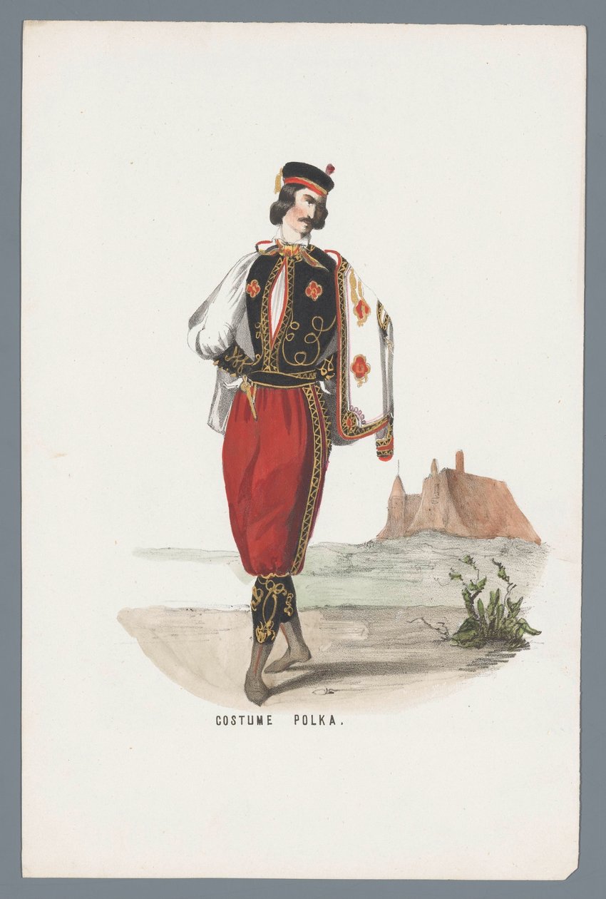 Kostium Polka (tytuł na obiekcie) autorstwa Anonymous
